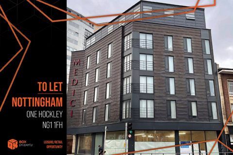 Retail property (high street) to rent, One Hockley Nottingham NG1 1FH