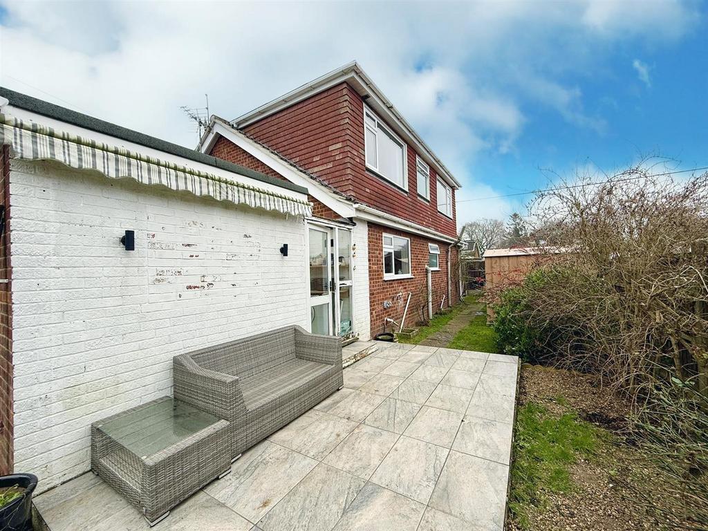 Patio to the rear