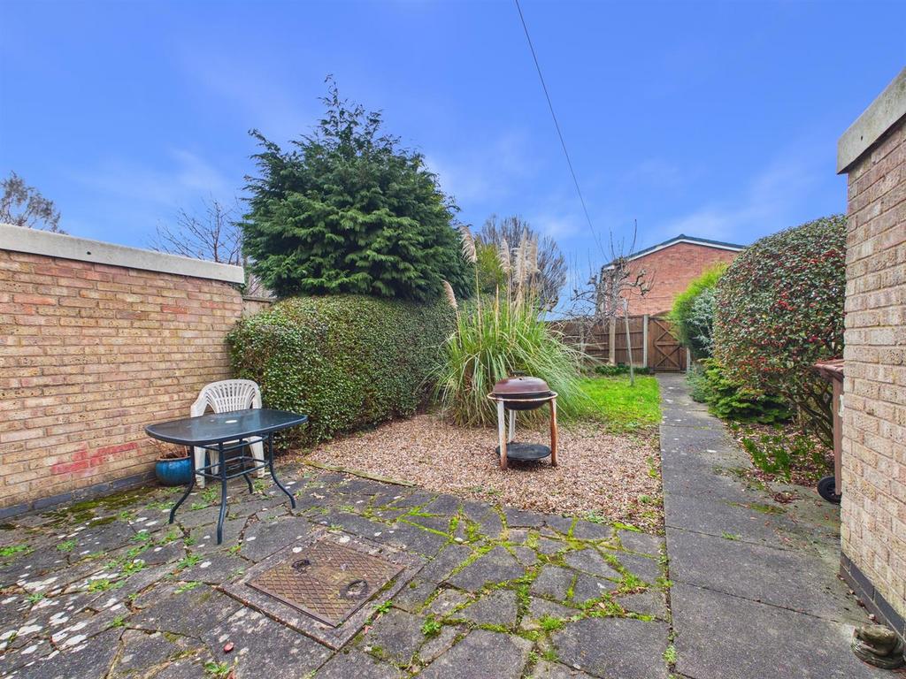Rear garden