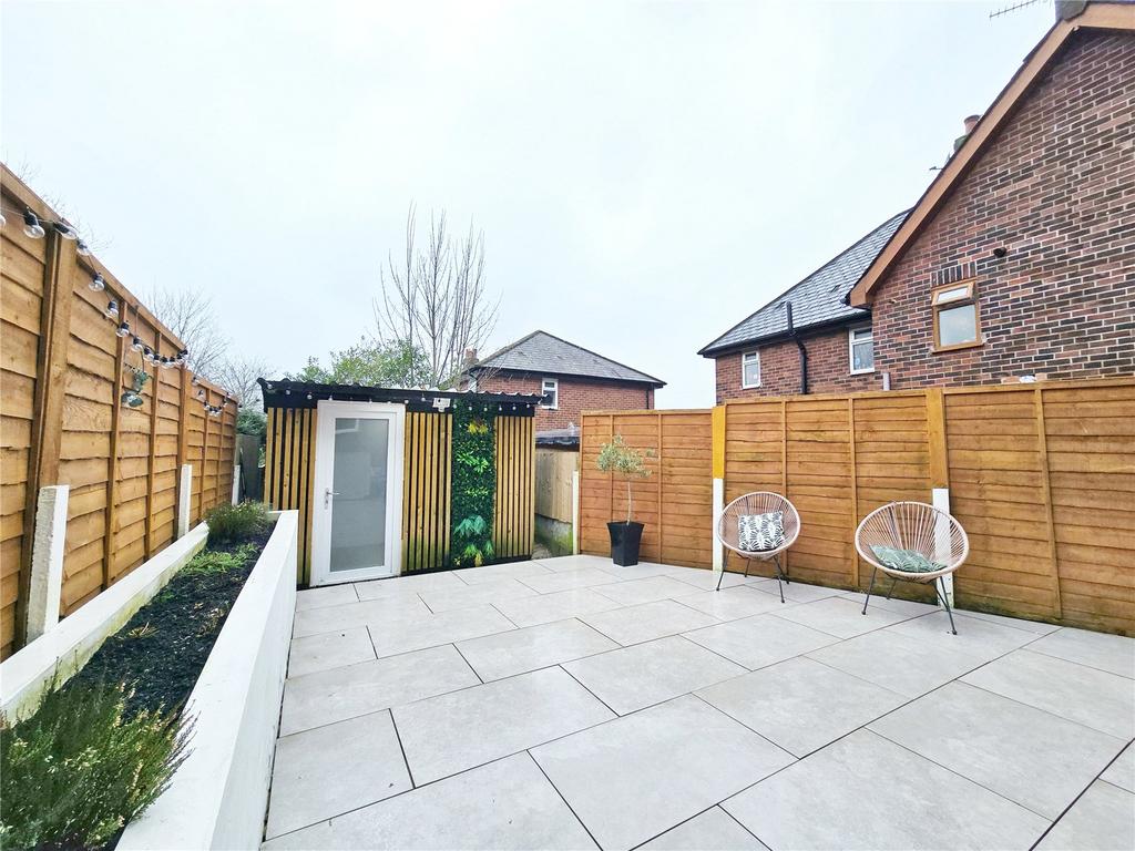Landscaped Patio