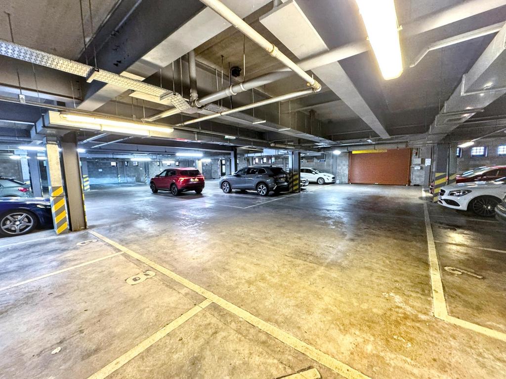 Secure undercroft parking