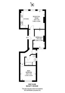 2 bedroom flat for sale, Springbank Road, London, SE13