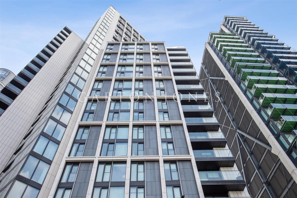 Apartment building facade, block of apartments