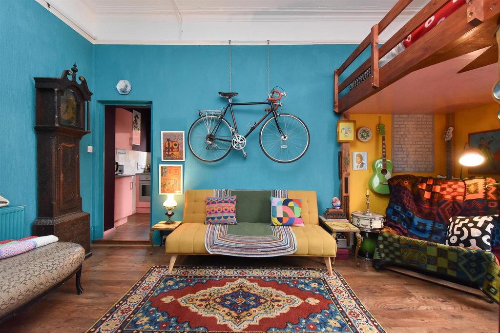 Open plan living space