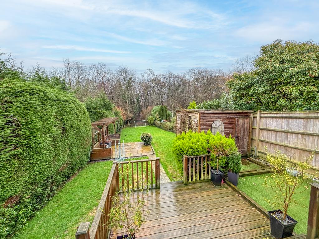 Rear garden