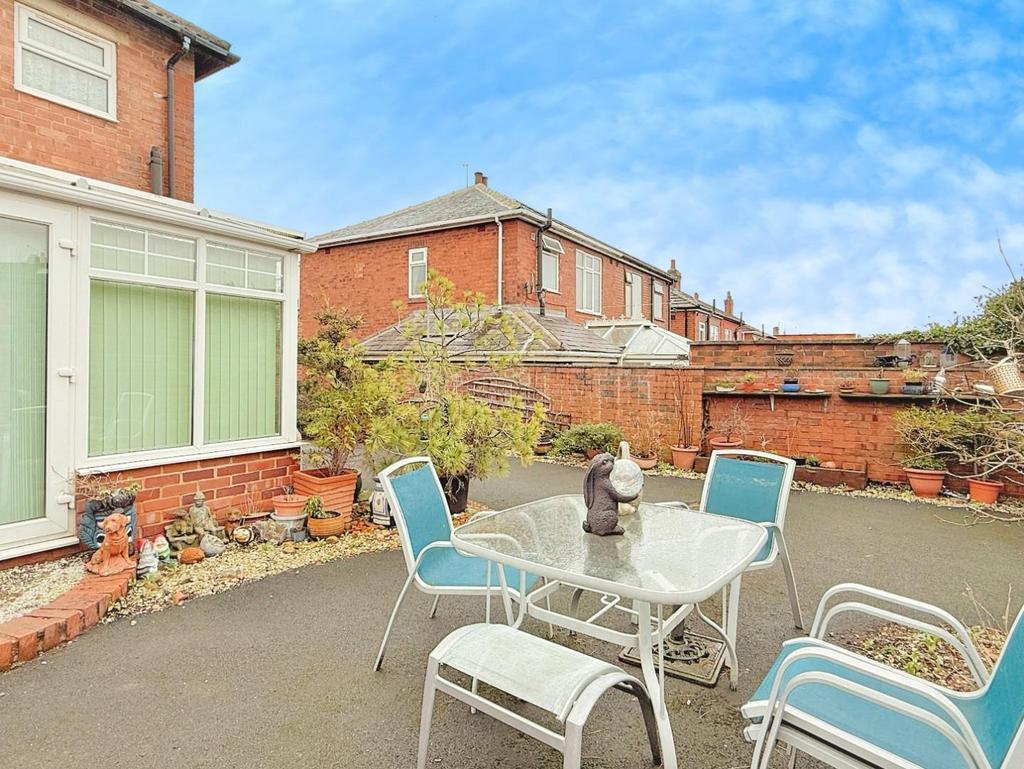 Rear garden