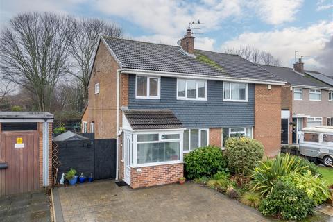 3 bedroom semi-detached house for sale, Carham Close, Gosforth, Newcastle Upon Tyne, NE3