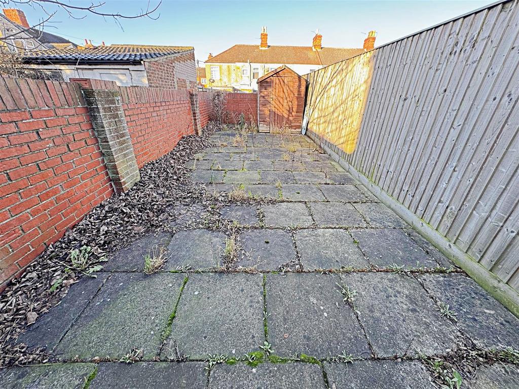 Rear garden