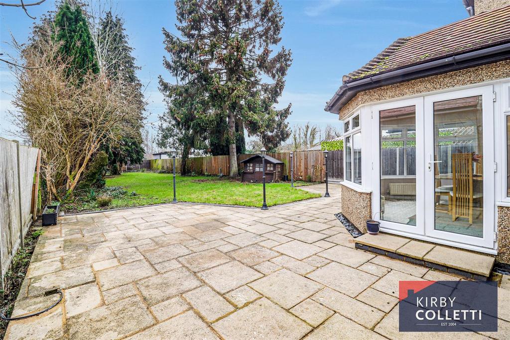 Rear garden