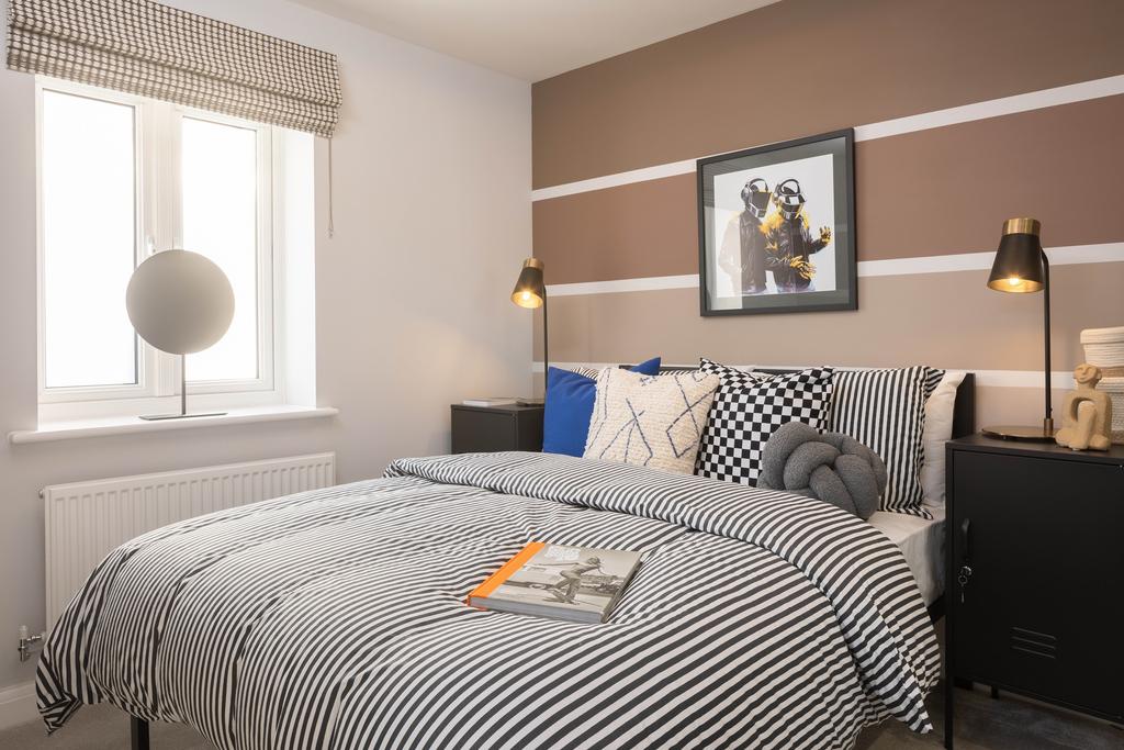 Third bedroom in the Radleigh 4 bedroom...