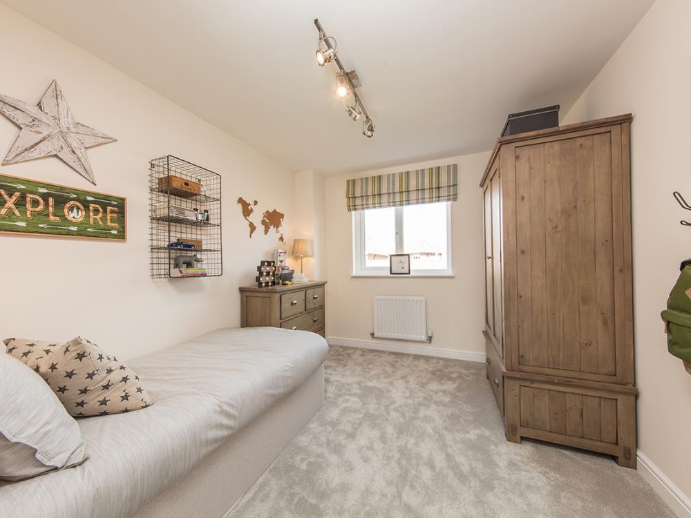 Bedroom 2 of the Lincoln, a 2 bedroom house