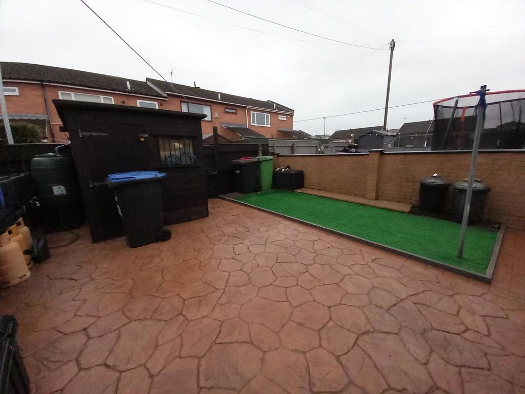 Rear garden