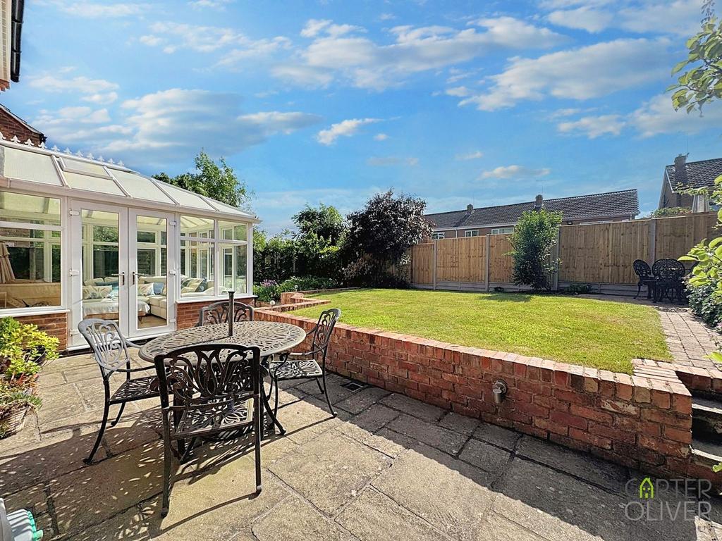 Rear garden view