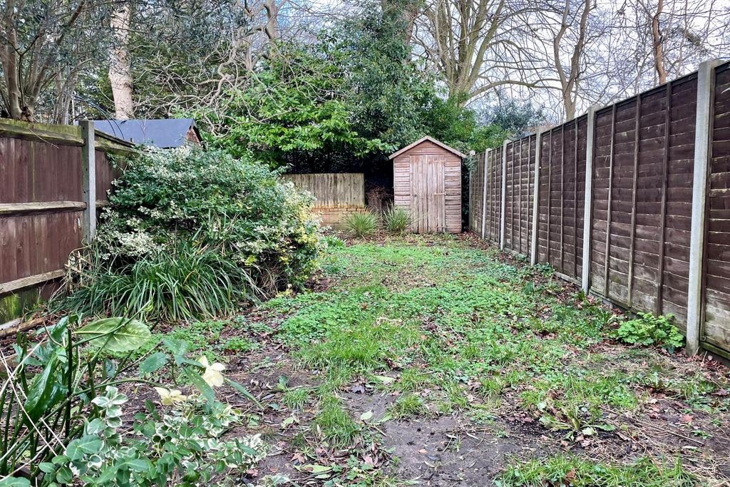Rear garden