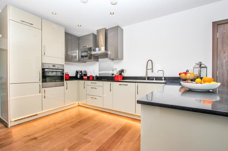 Open Plan Kitchen and Living Area