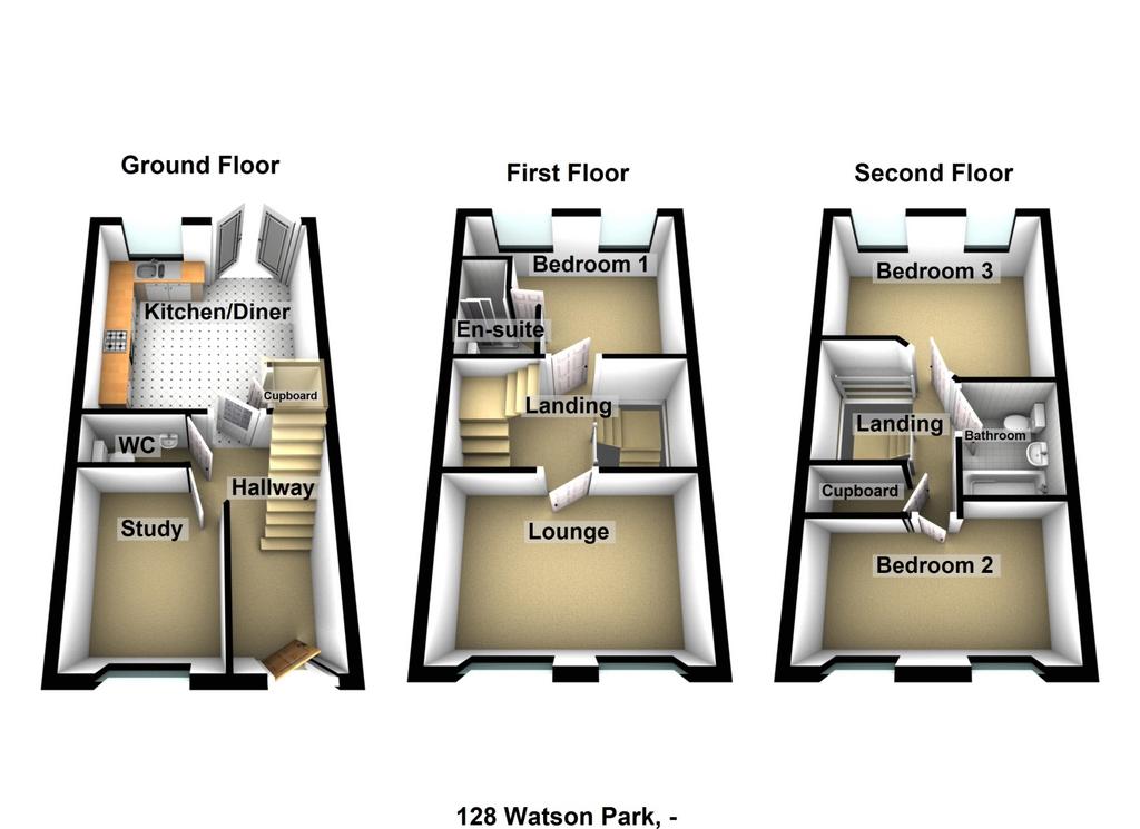 128 Watson Park, -