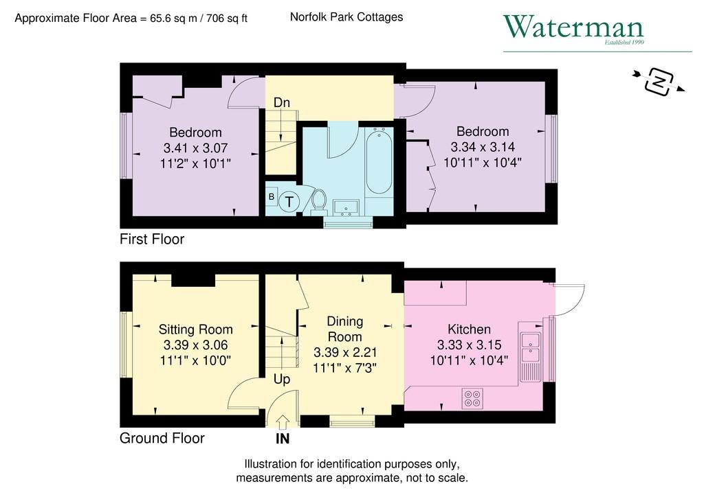 11 Norfolk Park Cottages plan