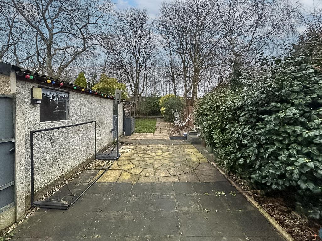Rear garden