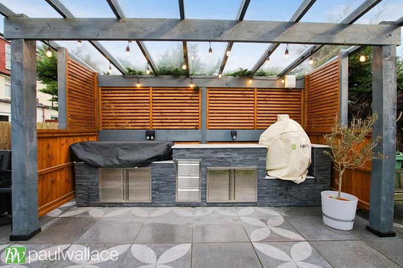 Covered Kitchen Area
