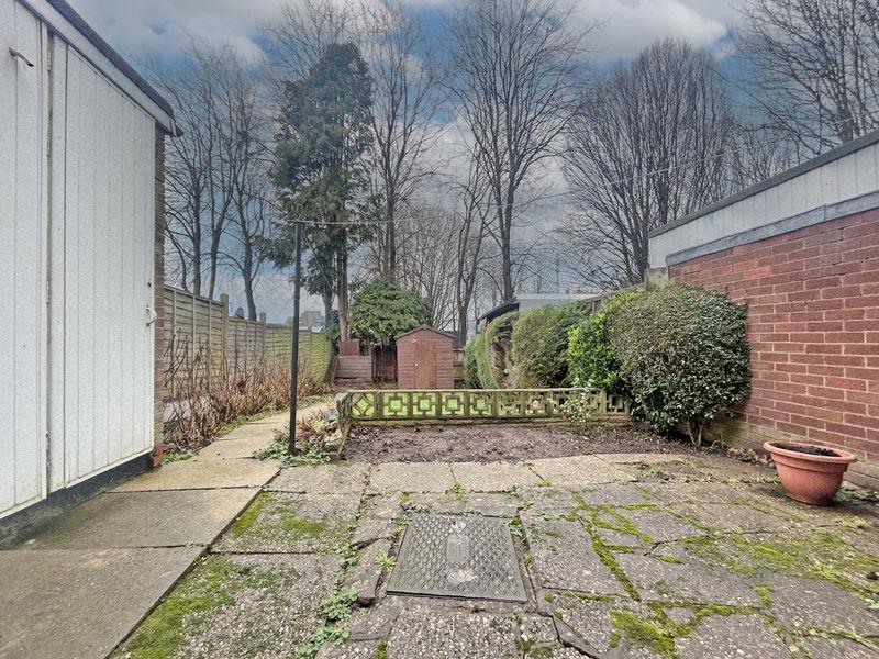 Rear garden