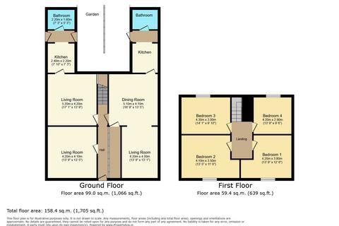 4 bedroom terraced house for sale, Store Terrace, Easington Lane, Houghton Le Spring, Tyne and Wear, DH5 0JZ