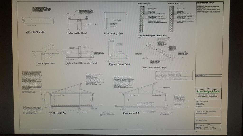 SECTIONS &amp; DETAILS