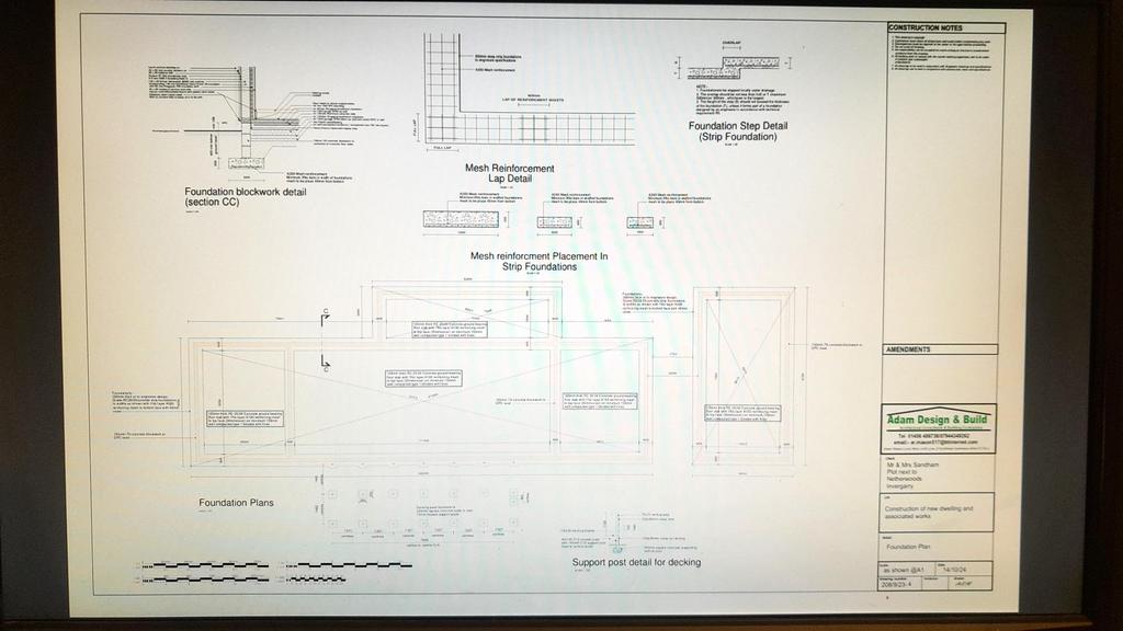 Foundation plan