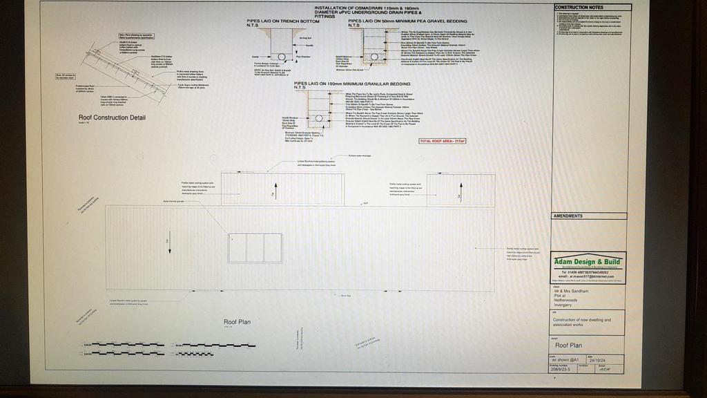 Roof plan