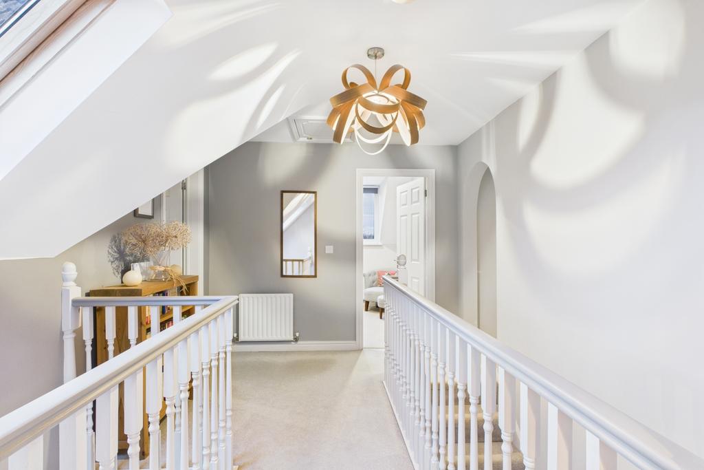 A statement galleried landing
