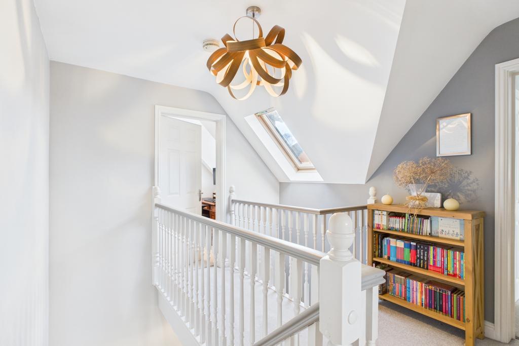 Impressive and airy galleried landing