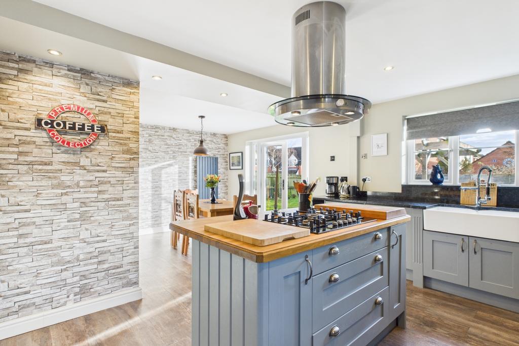 A stand-out design led kitchen