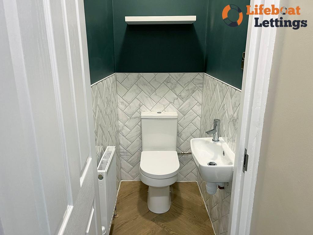 Shared ground floor toilet