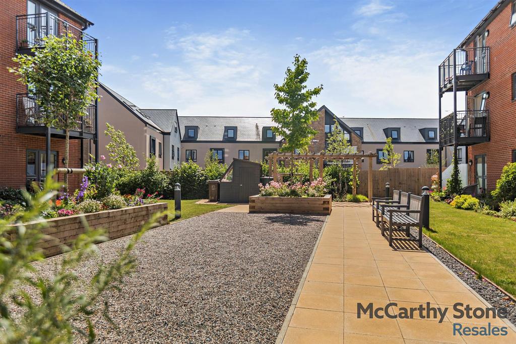 Communal Gardens In Summer