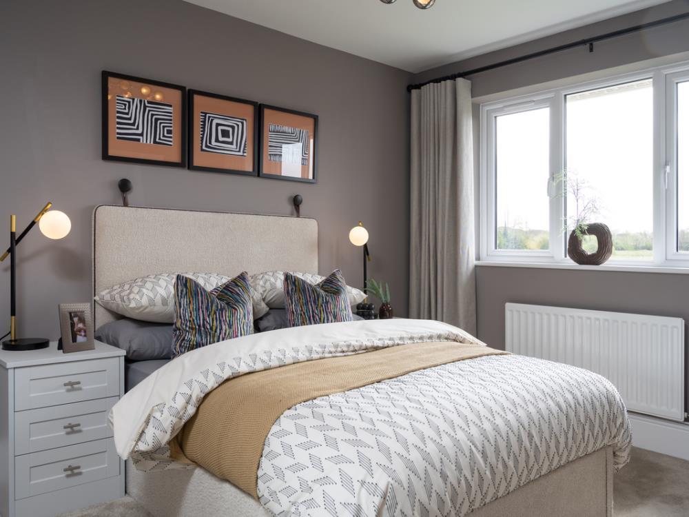Bedroom 2 of the Overton, a 4 bedroom house
