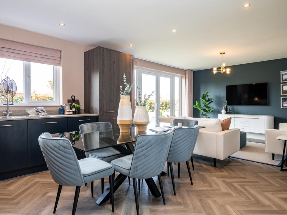 Family / dining of the Overton, a 4 bedroom house