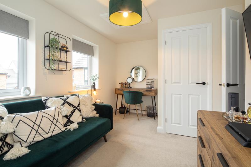 Internal view 2 bedroom semi detached home with...