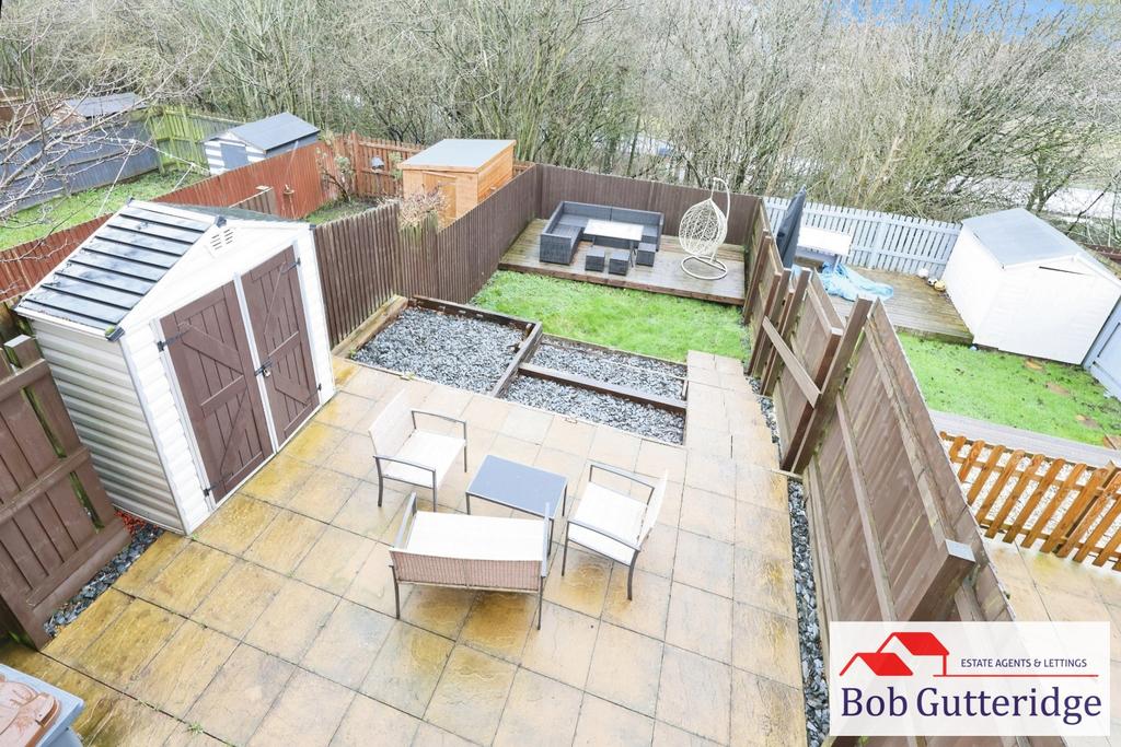 Enclosed rear garden