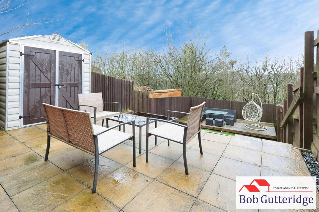 Enclosed rear garden