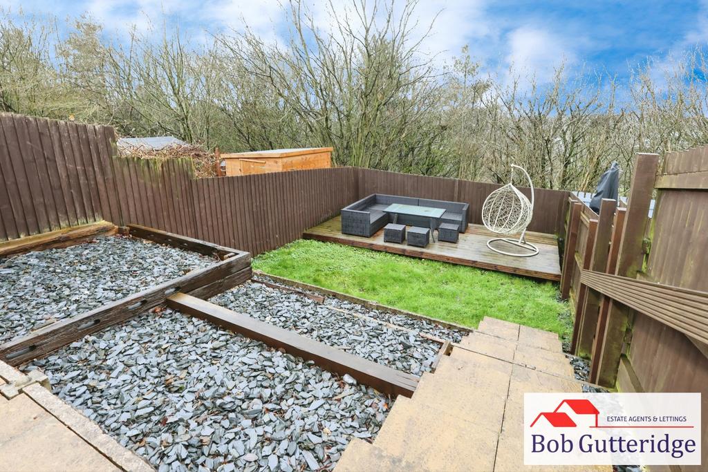 Enclosed rear garden