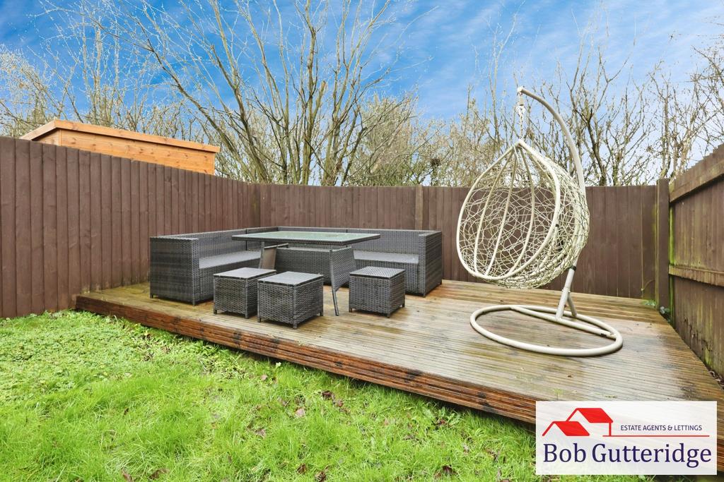 Enclosed rear garden
