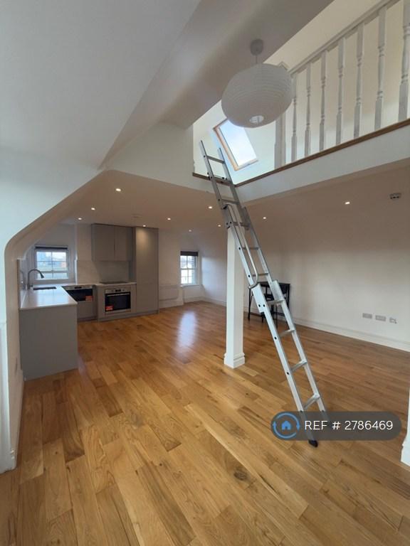 Front Room Ladder To Second Bedroom