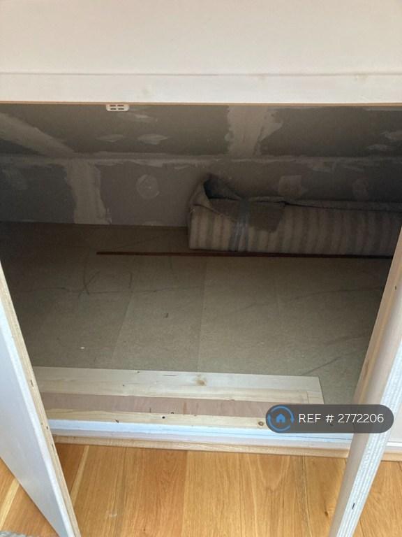 Storage Under Eaves Living Room
