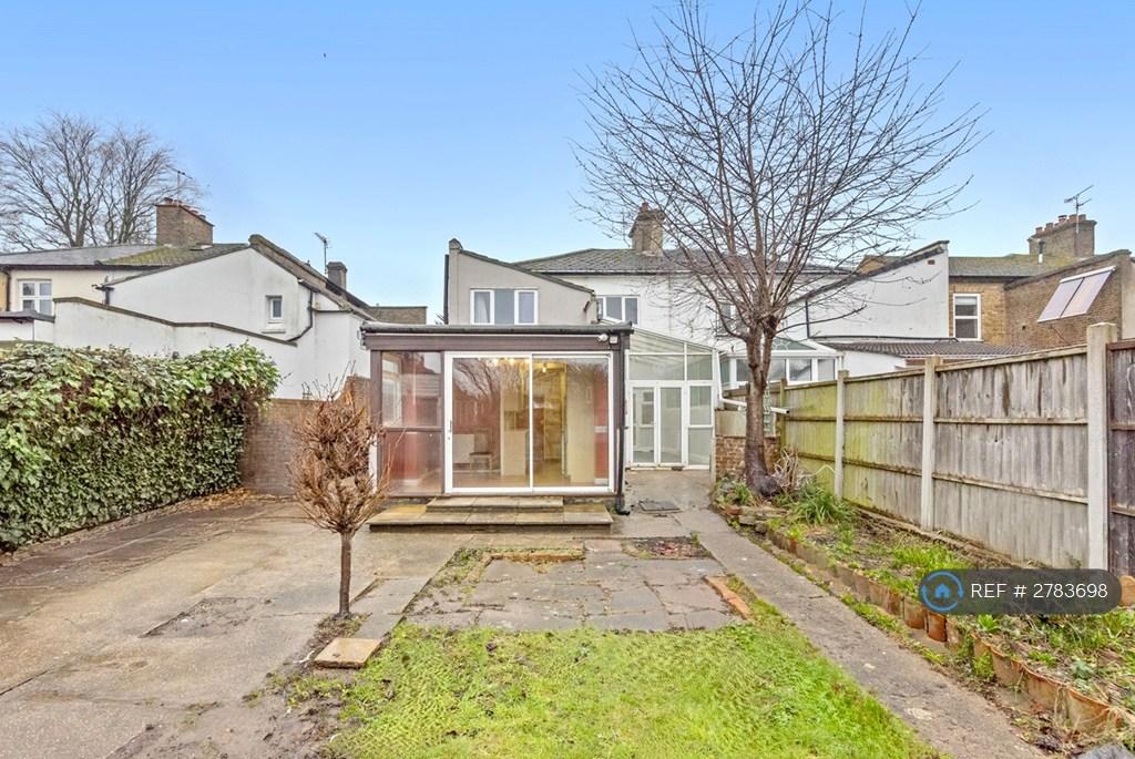 Kitchen As Seen From The Rear Garden
