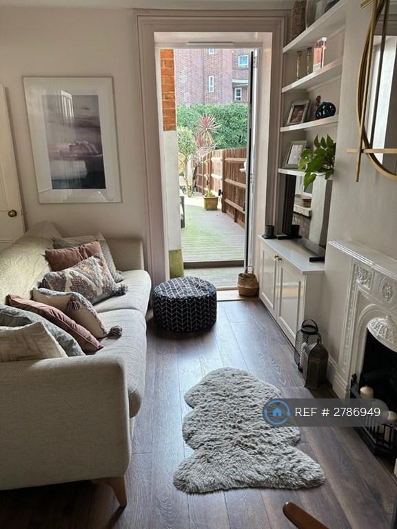 Living Room With Access To Garden