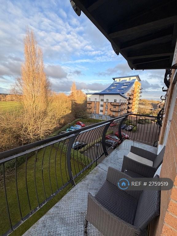 L-Shaped Balcony Overlooking Meadows
