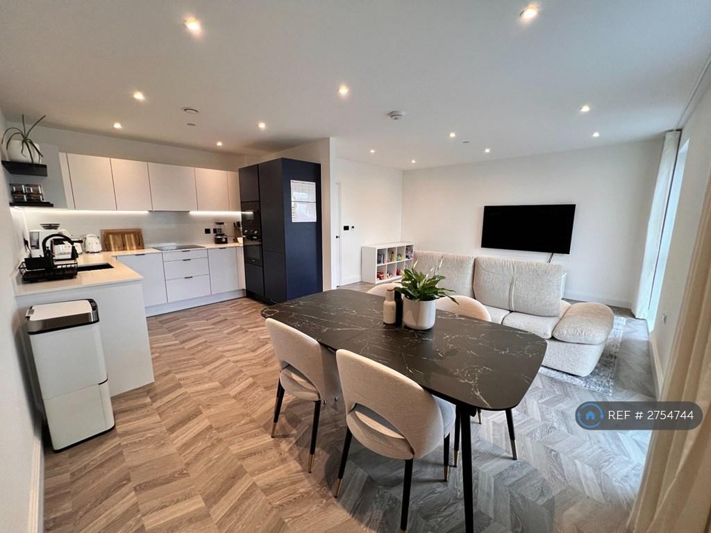 Living Room And Kitchen
