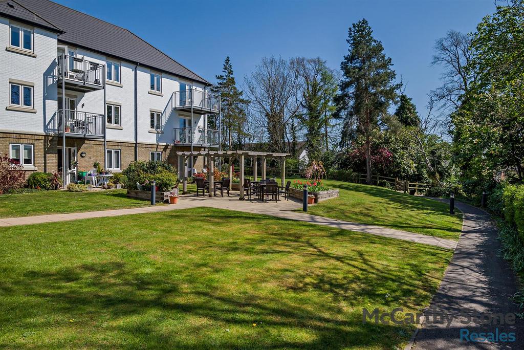 Communal Gardens In Summer