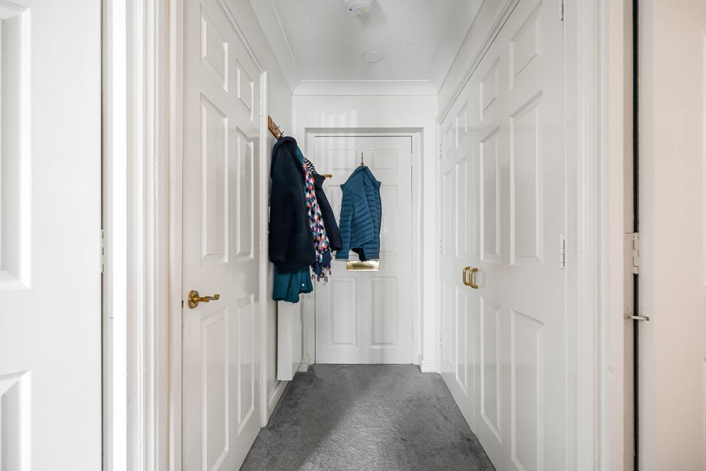 Hallway With Storage