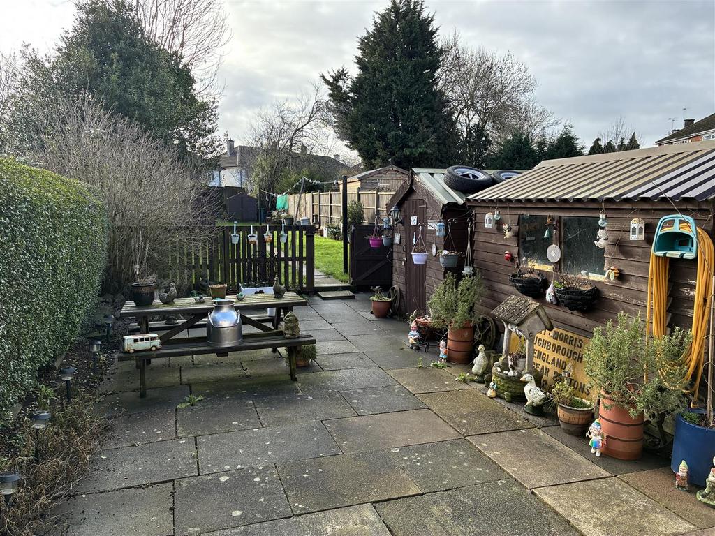 Rear garden
