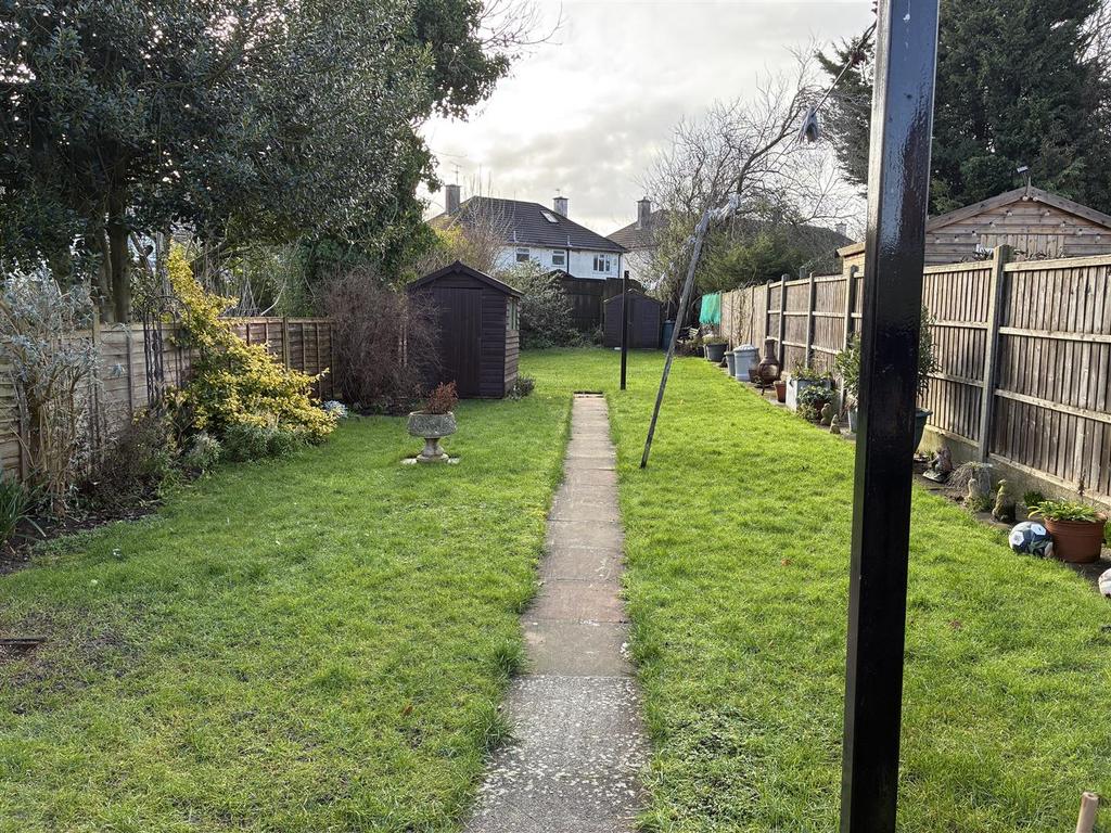 Rear garden